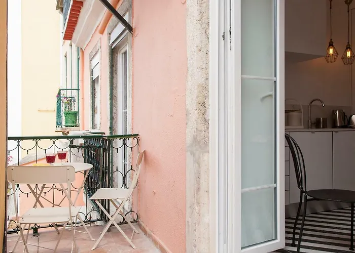 Principe Real Beautiful 3 Bedroom Flat Lejlighed *