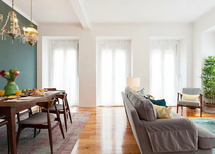 Principe Real Beautiful 3 Bedroom Flat Lejlighed Lisboa