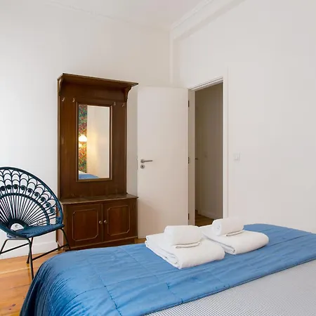 Apartament Principe Real Beautiful 3 Bedroom Flat Lizbona